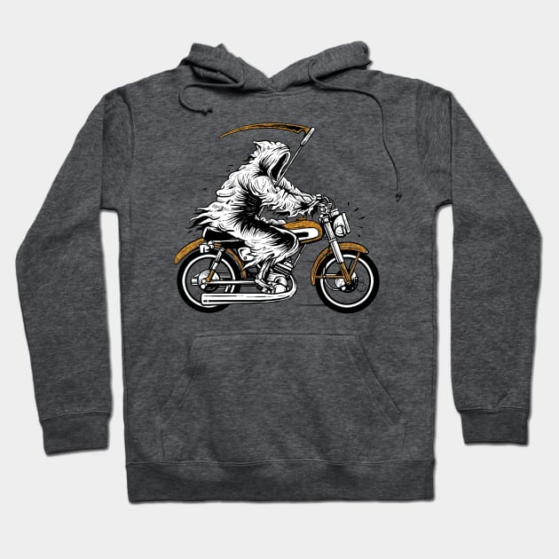 Reaper Racer Hoodie by Art Consulate